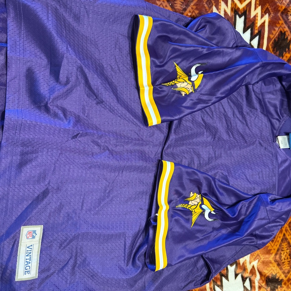 Vintage NFL Purple Jersey